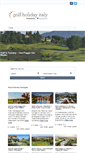 Mobile Screenshot of golfholidayitaly.com